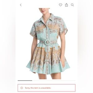 HEMANT AND NANDITA
Hemant and Nandita Belted Mini Dress